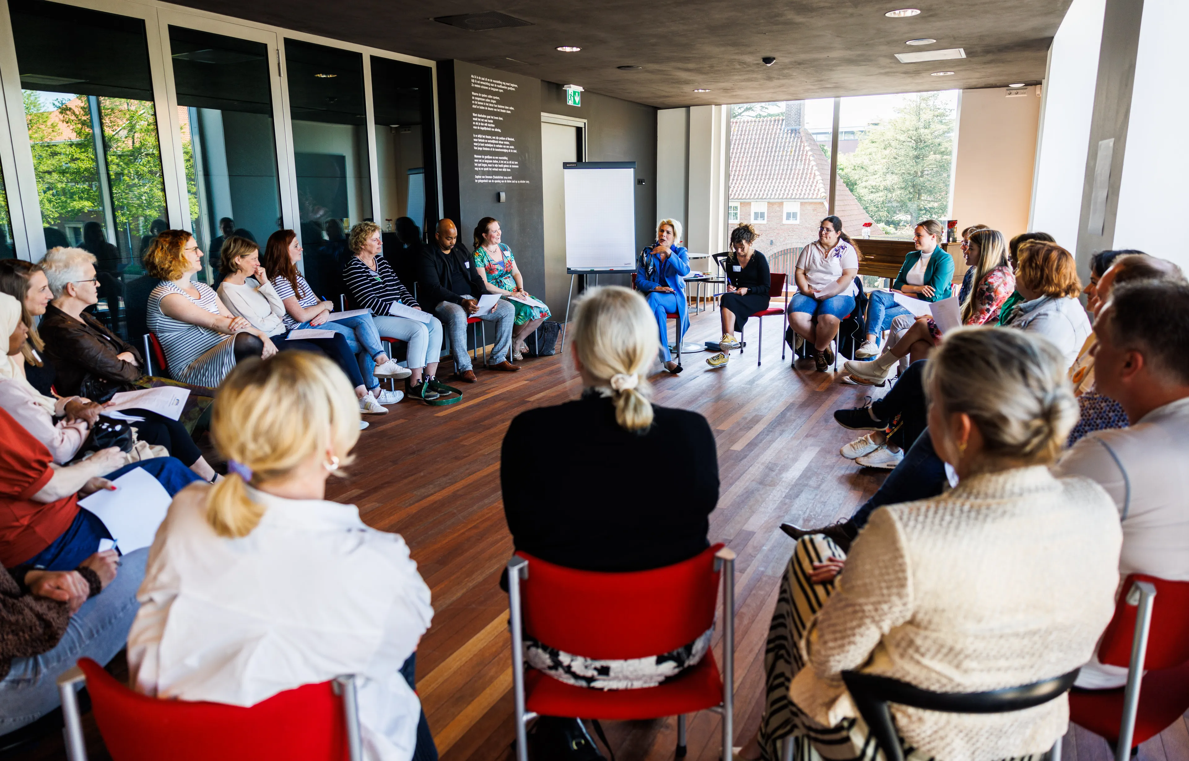 20220420 laurentien in gesprek met groep