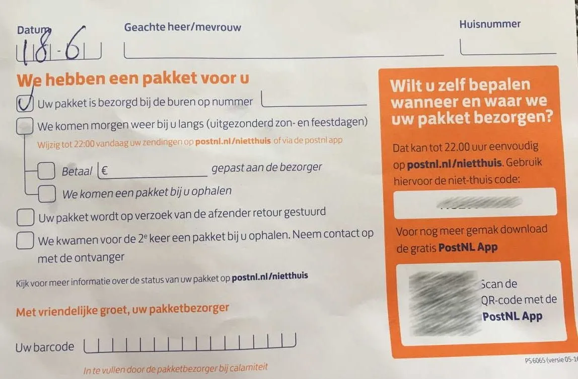 briefje