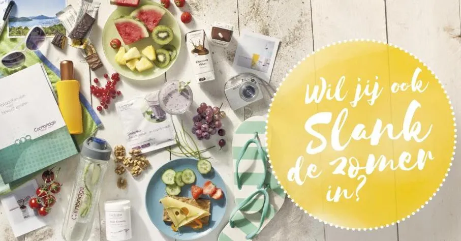 cambridge weight plan slank de zomer in