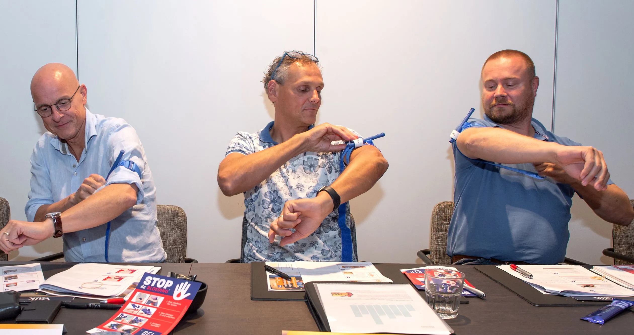 cursus stop de bloeding red een leven