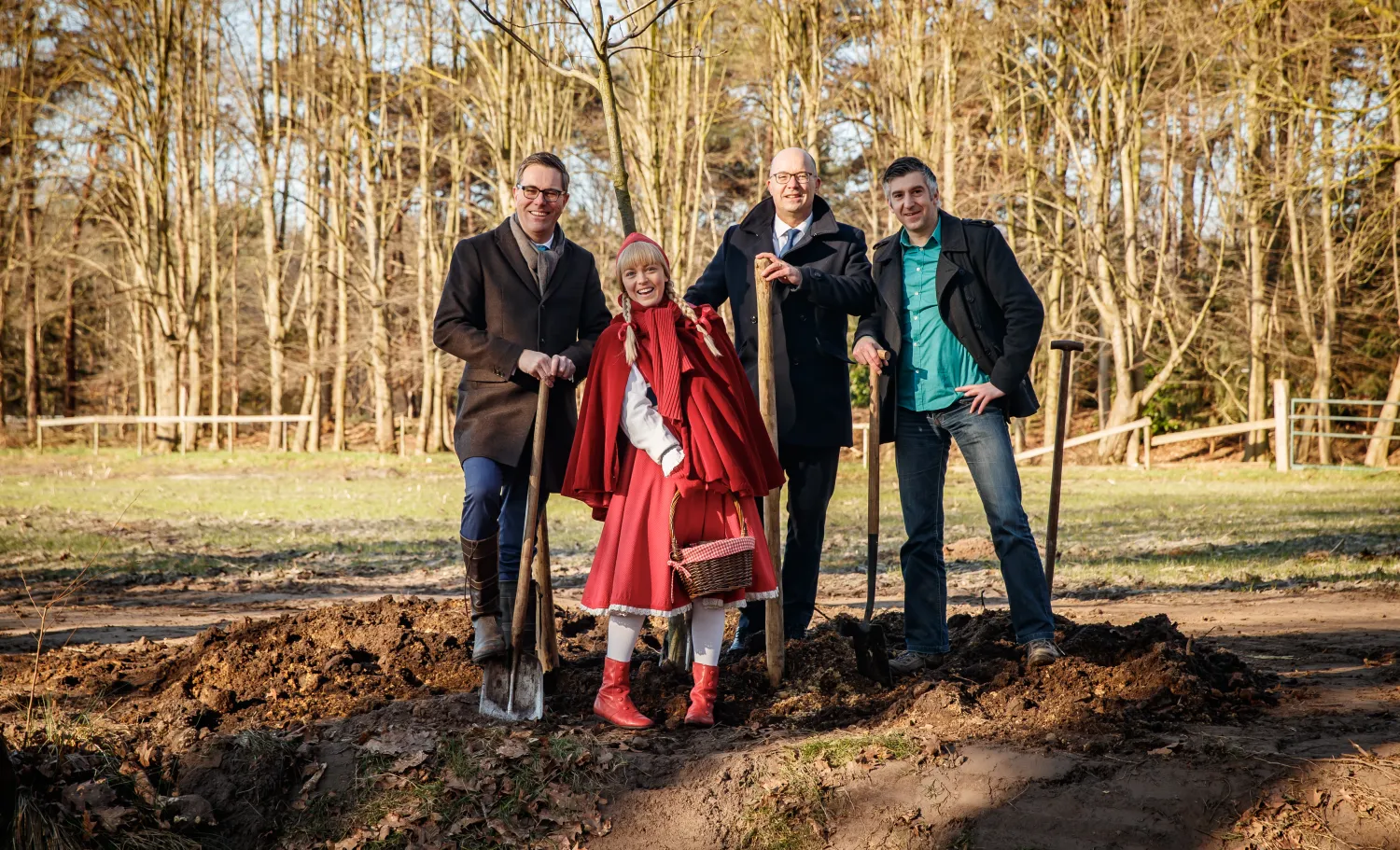 eerste schop in de grond