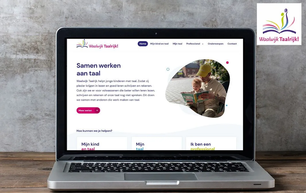 foto laptop waalwijk taalrijk scherm web