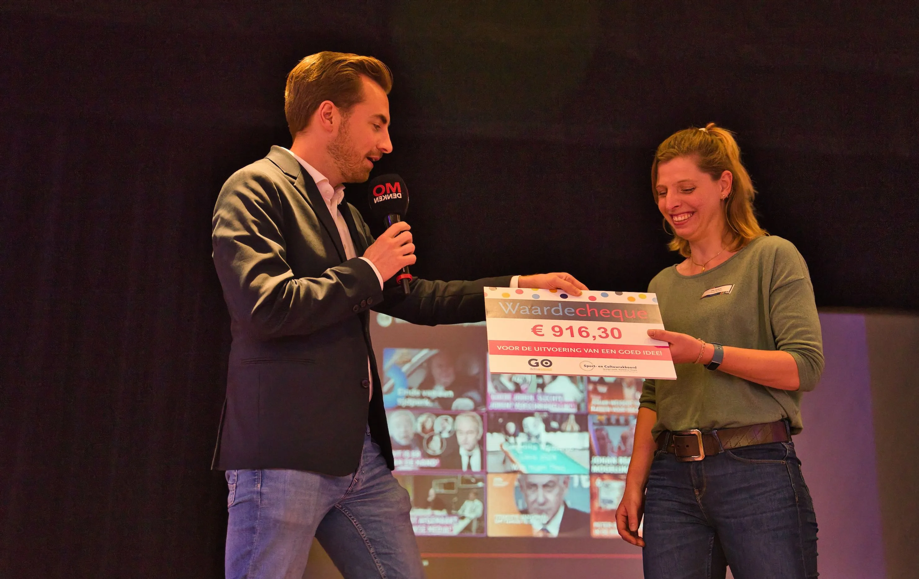 gowaalwijk sportencultuurakkoord cheque aan buurtsportwerker elke forkink roebies fotografie