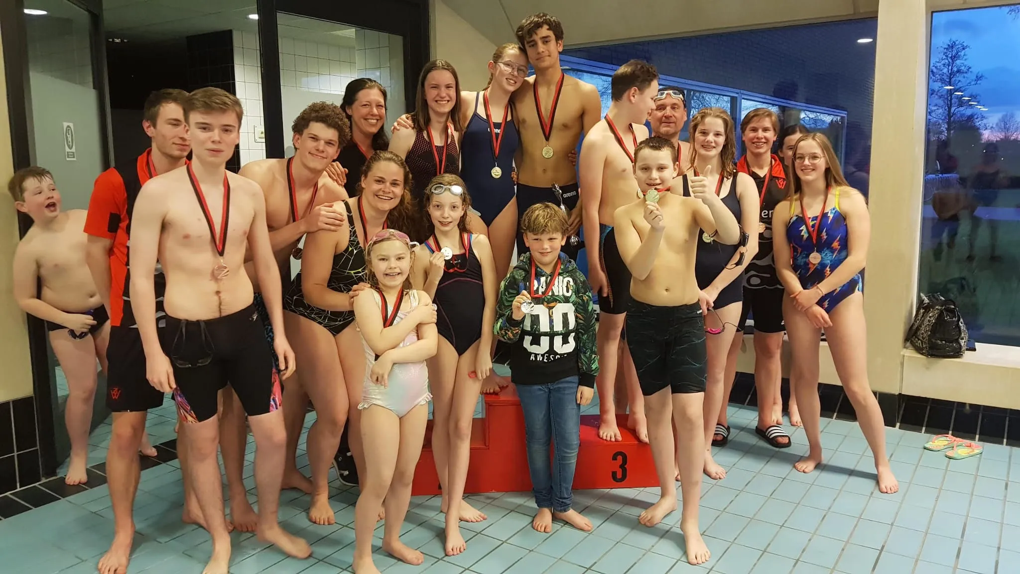 groepsfoto clubkampioenschappen