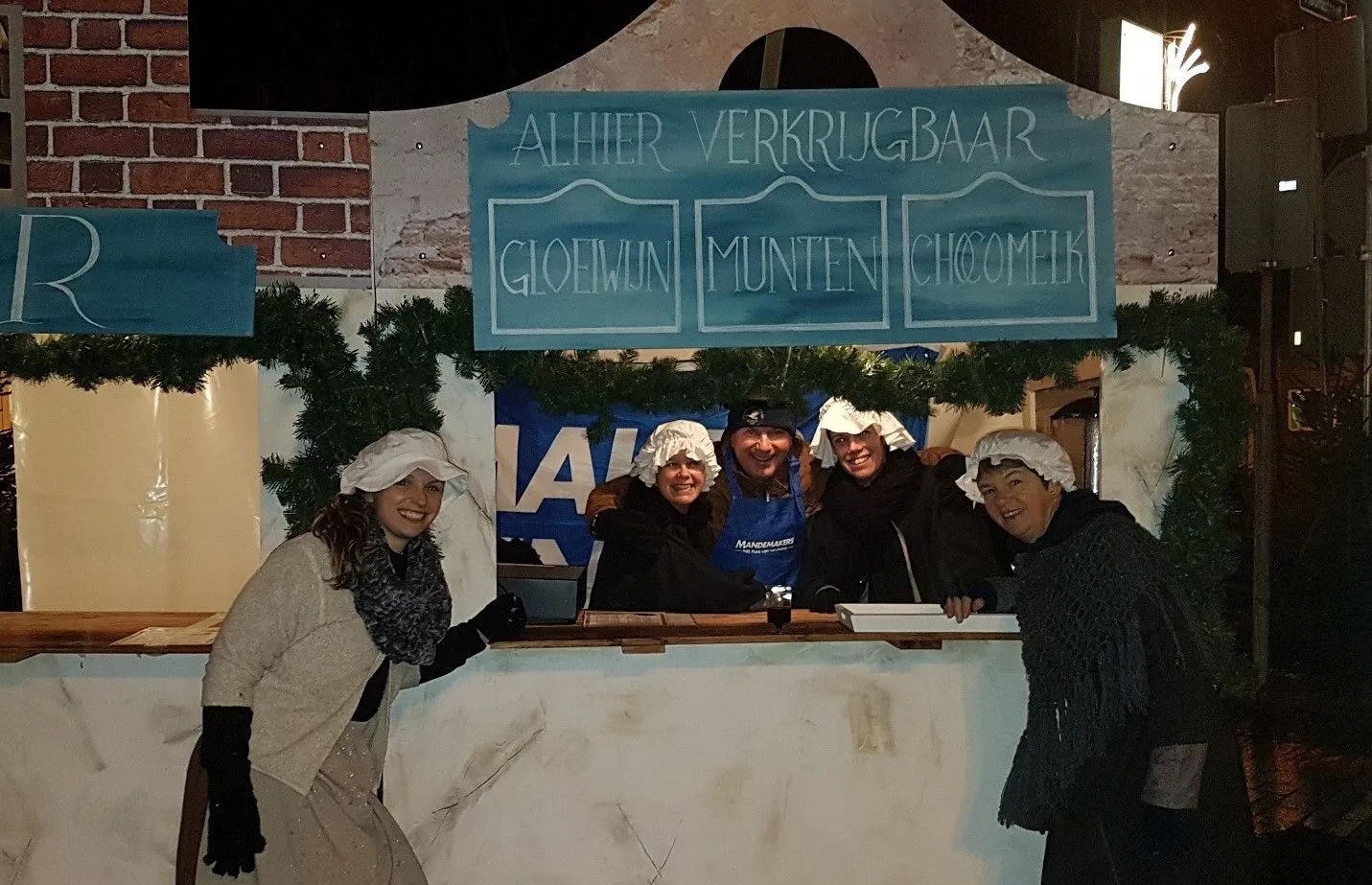 huisjes en vrijwilligers