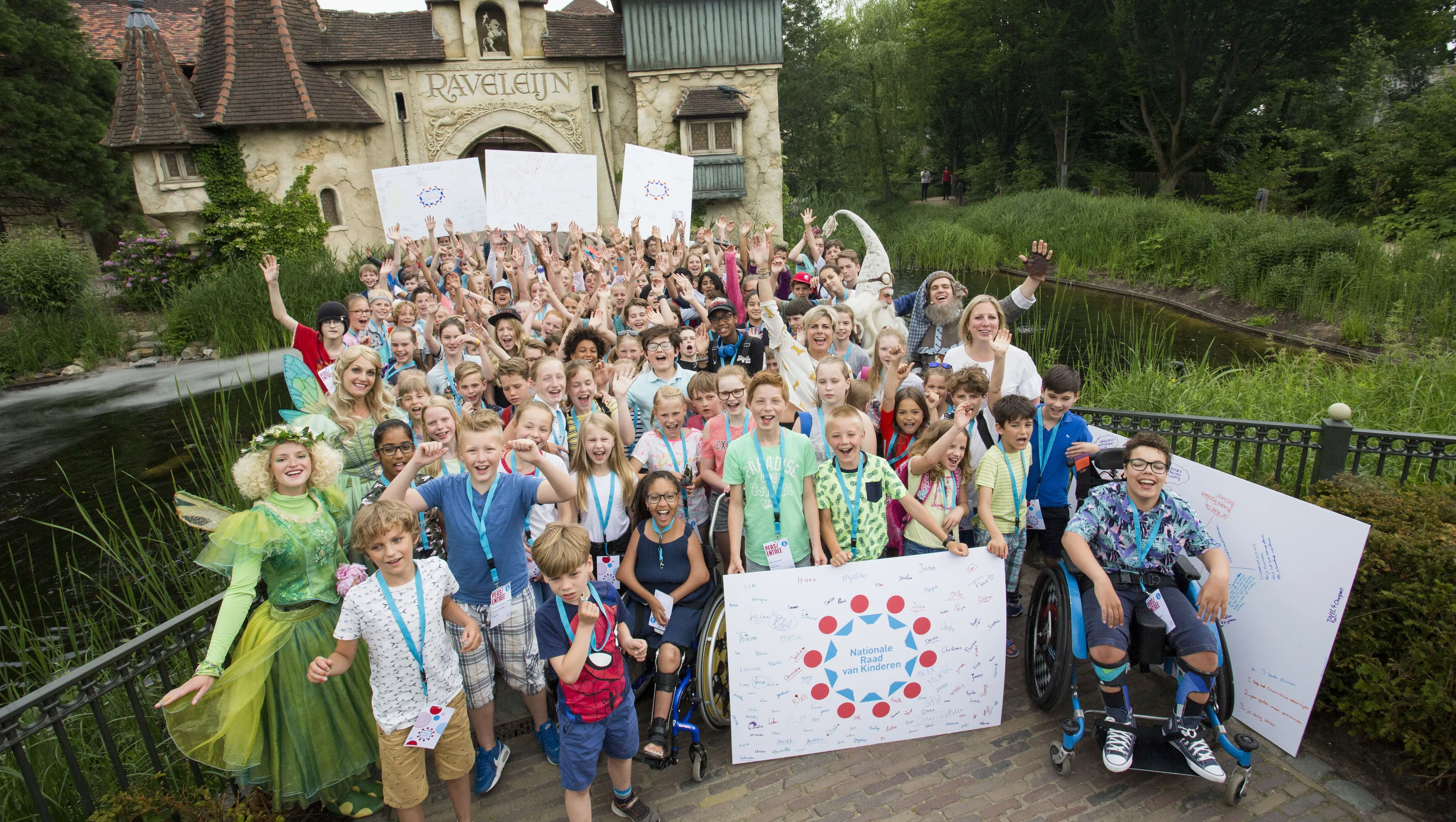 installatie nationale raad van kinderen in de efteling