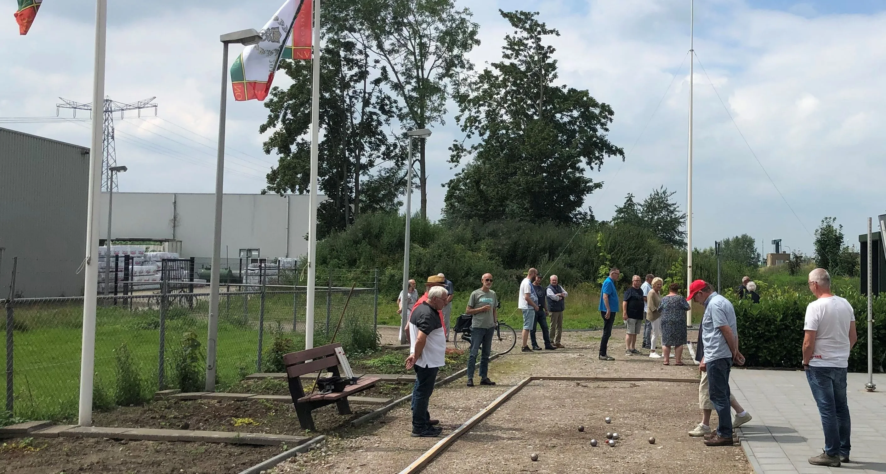jeu de boules overzichtsfoto