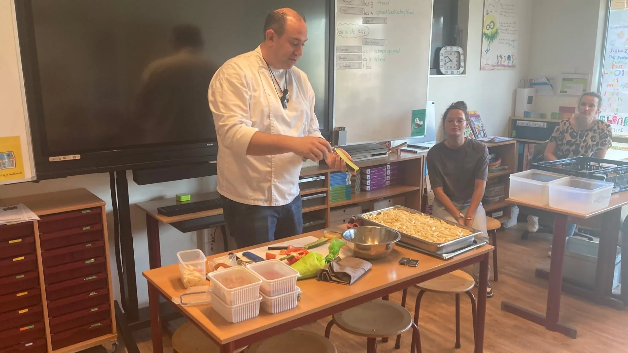 kok marcel geeft uitleg