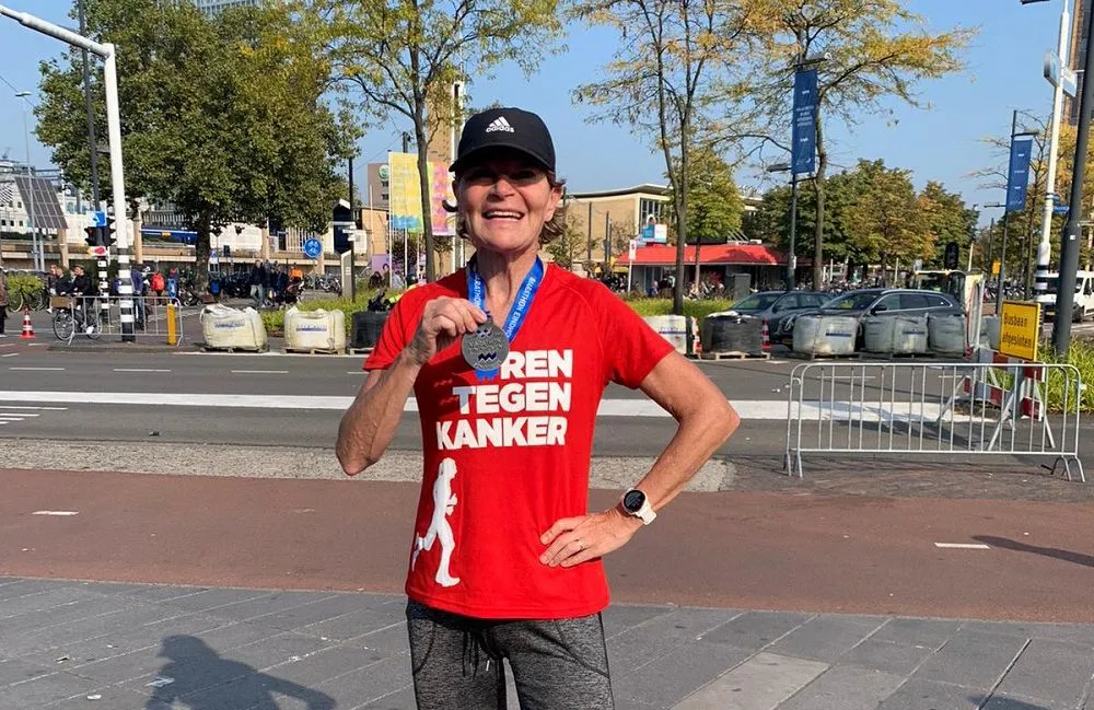 marielle peppenster 26 4 2023 triathlon in shirt kwf