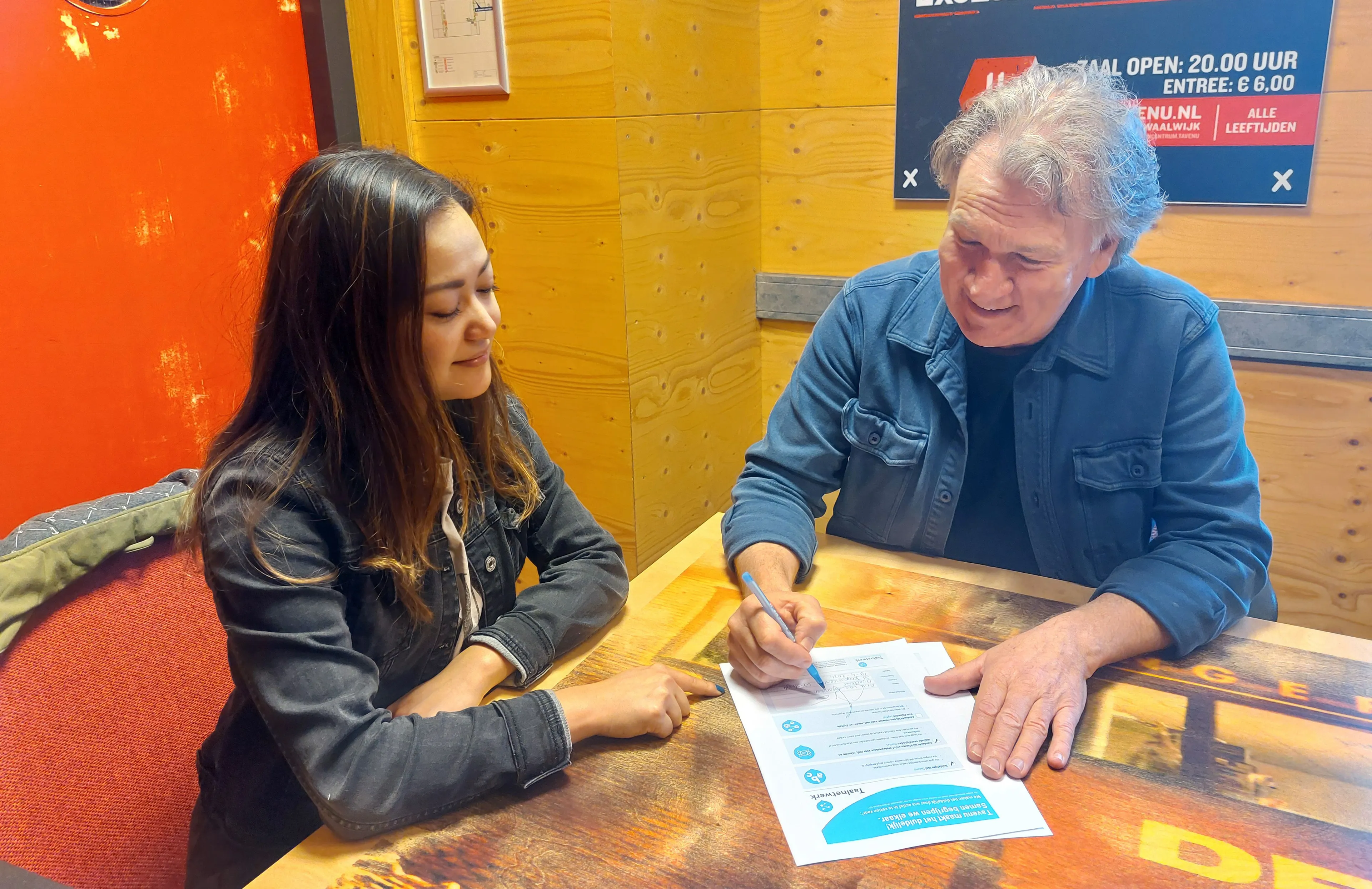 ondertekening tavenu