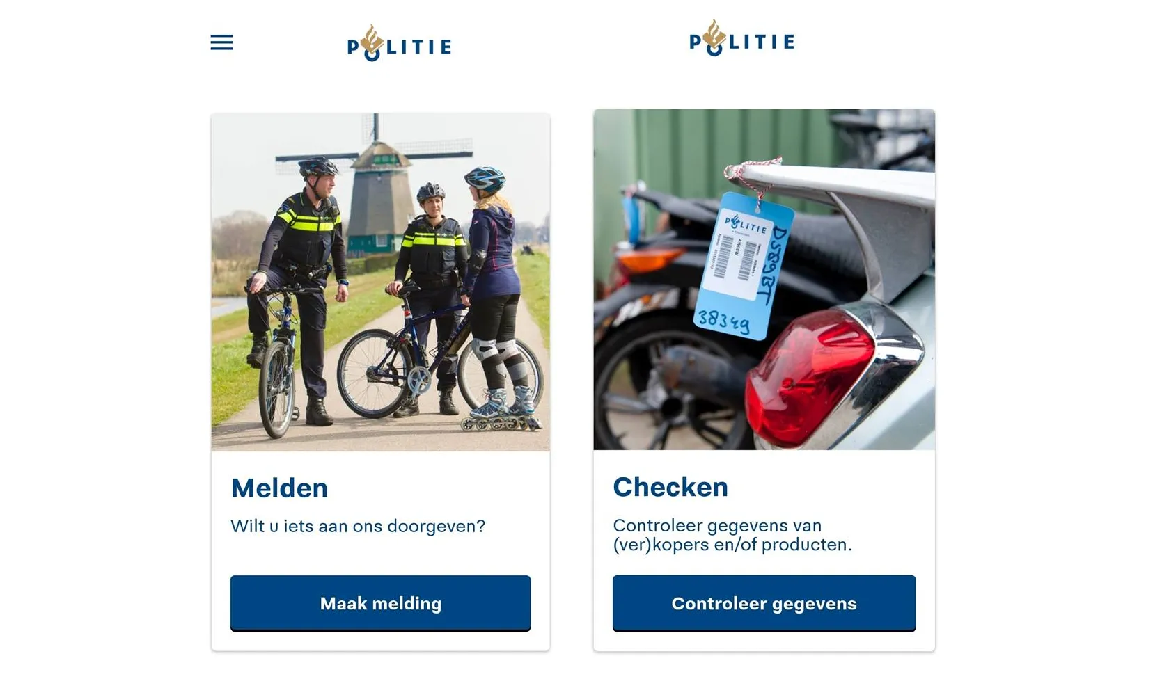 politie app
