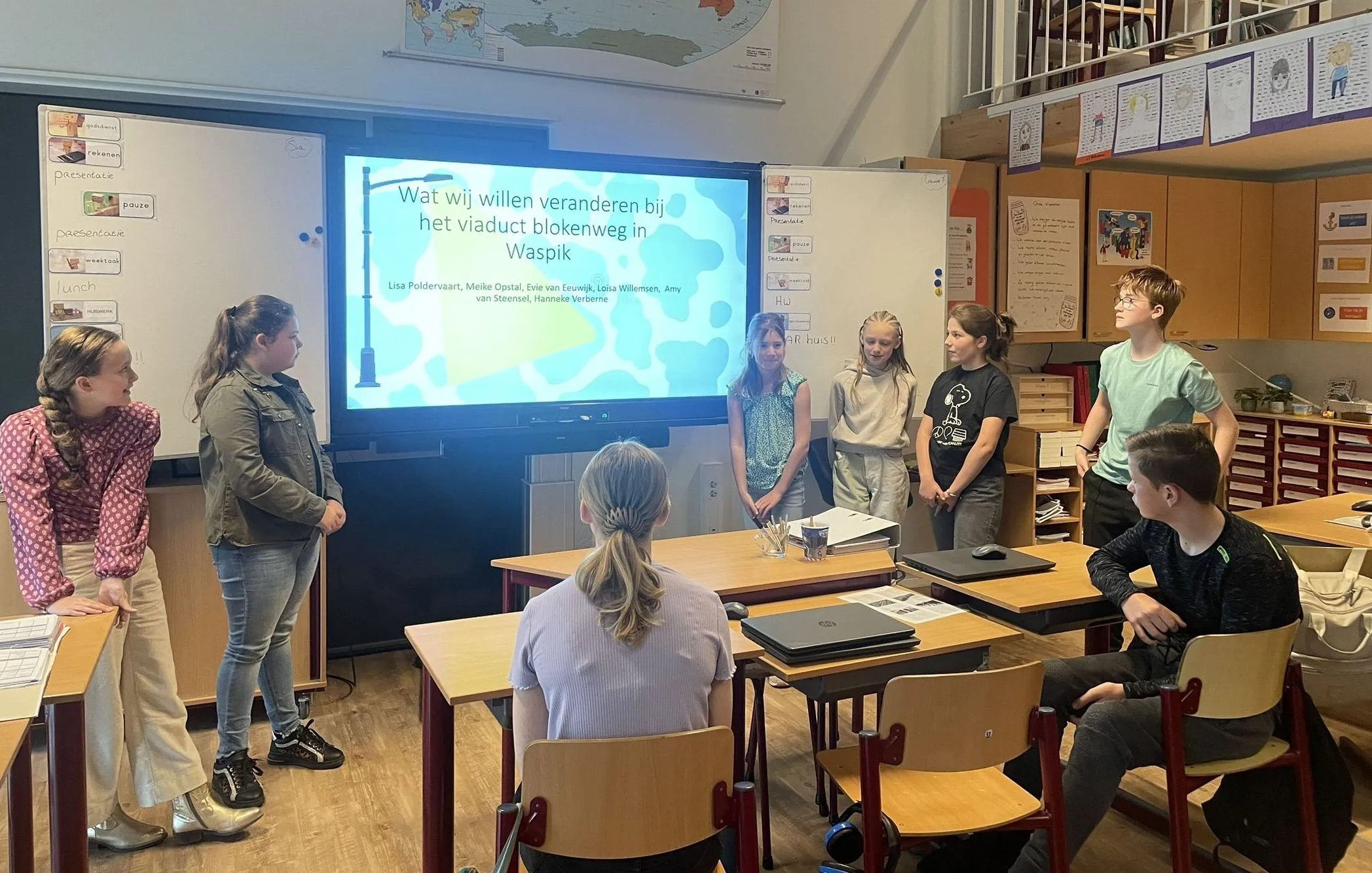 presentatie leerlingen