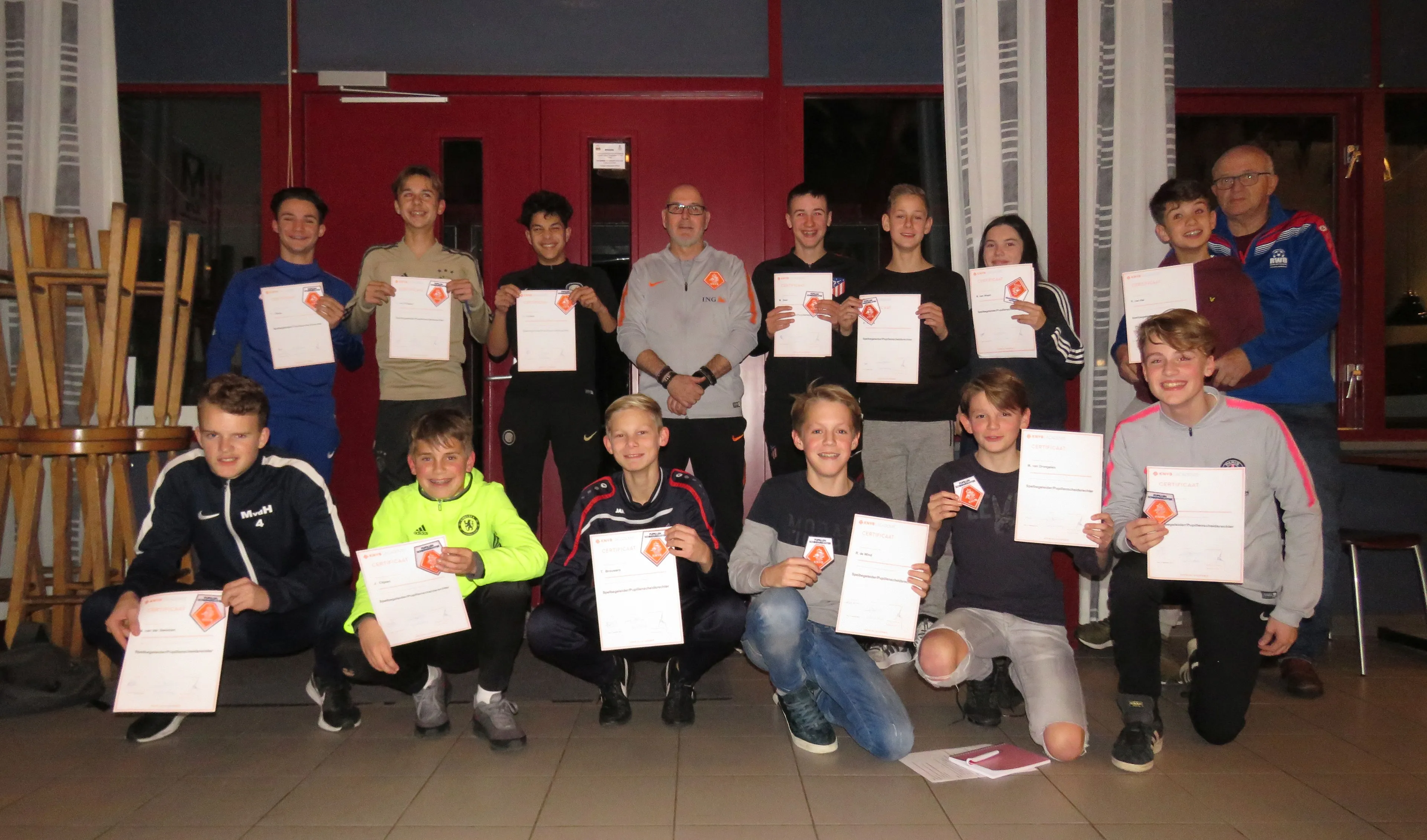 pupillen scheidsrechters 2018