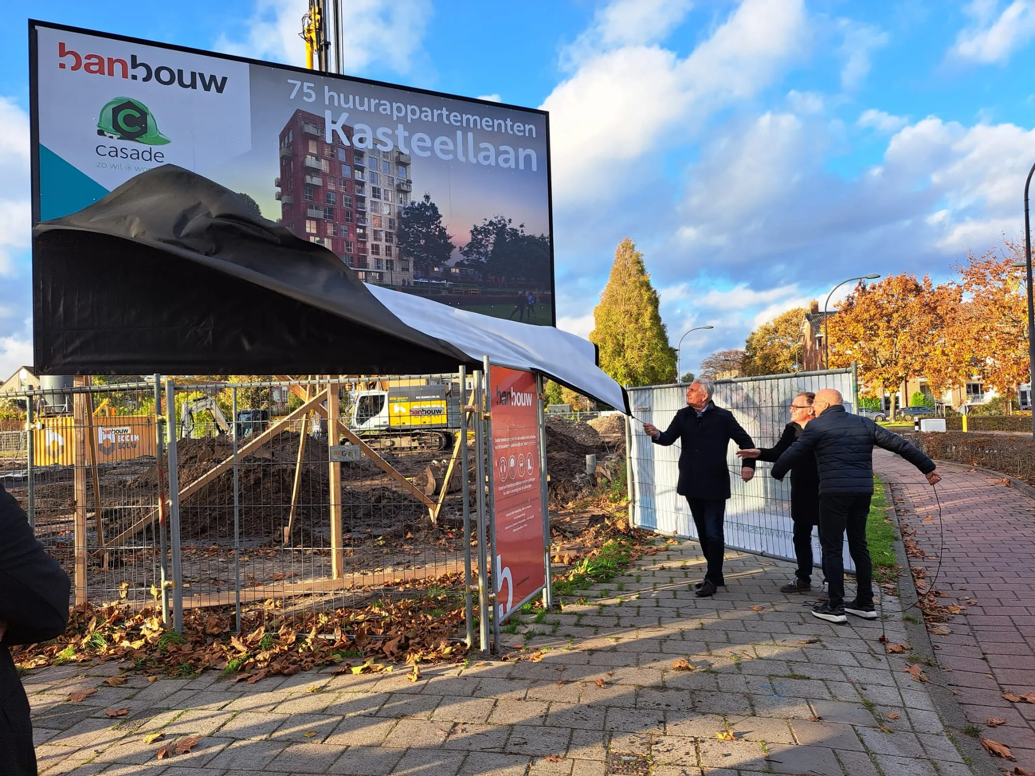 start bouw kasteellaan waalwijk