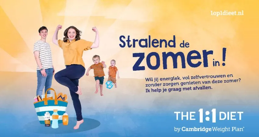 stralend de zomer in 1