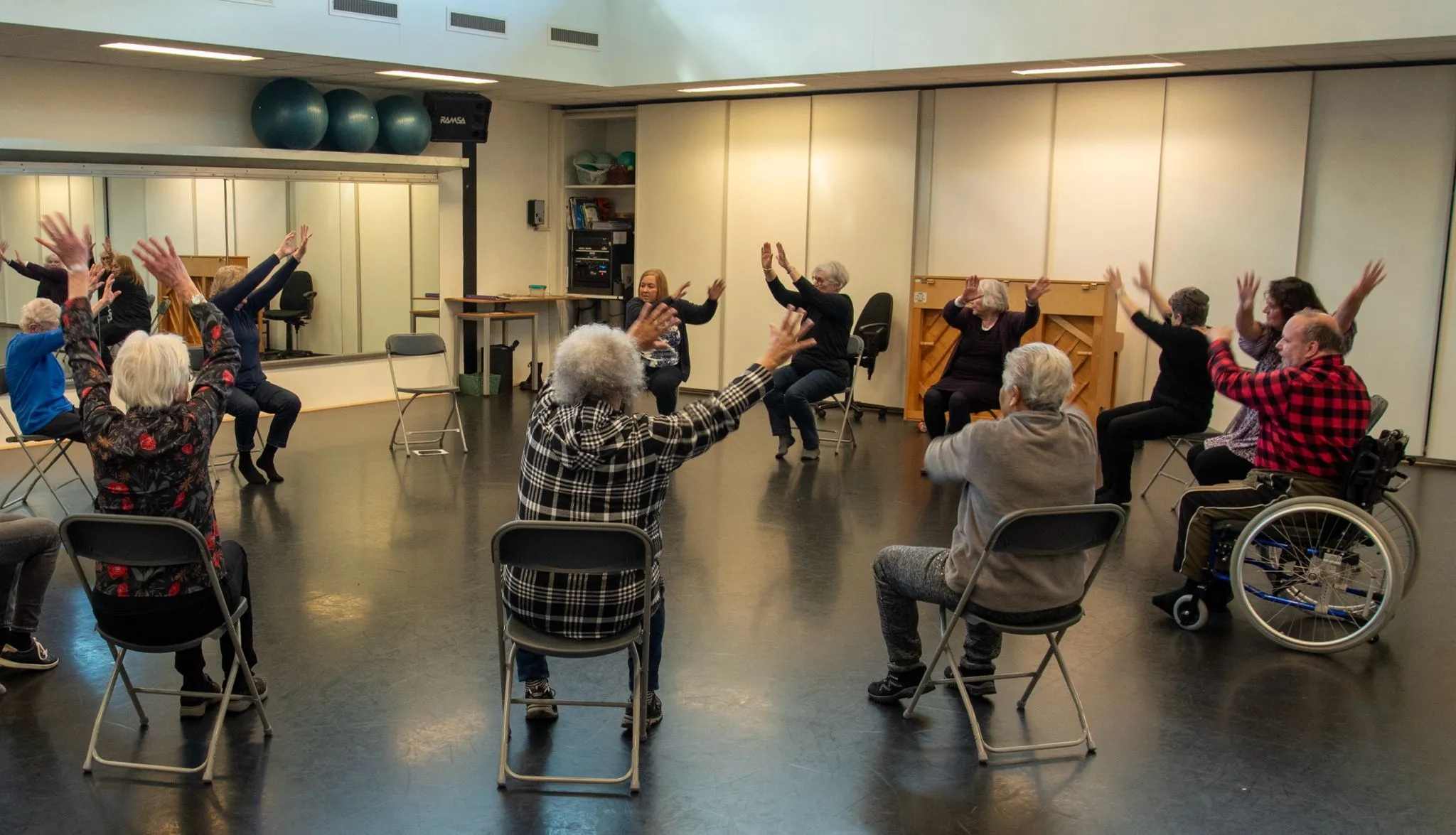 trainen op de dansloer