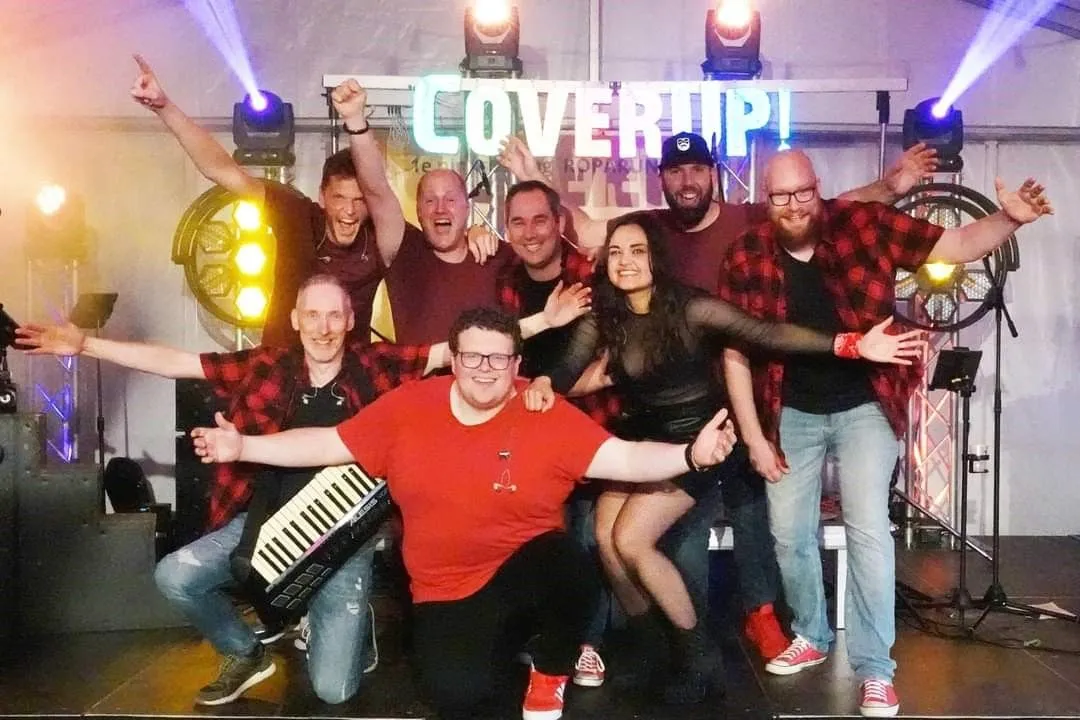 coverup groepsfoto
