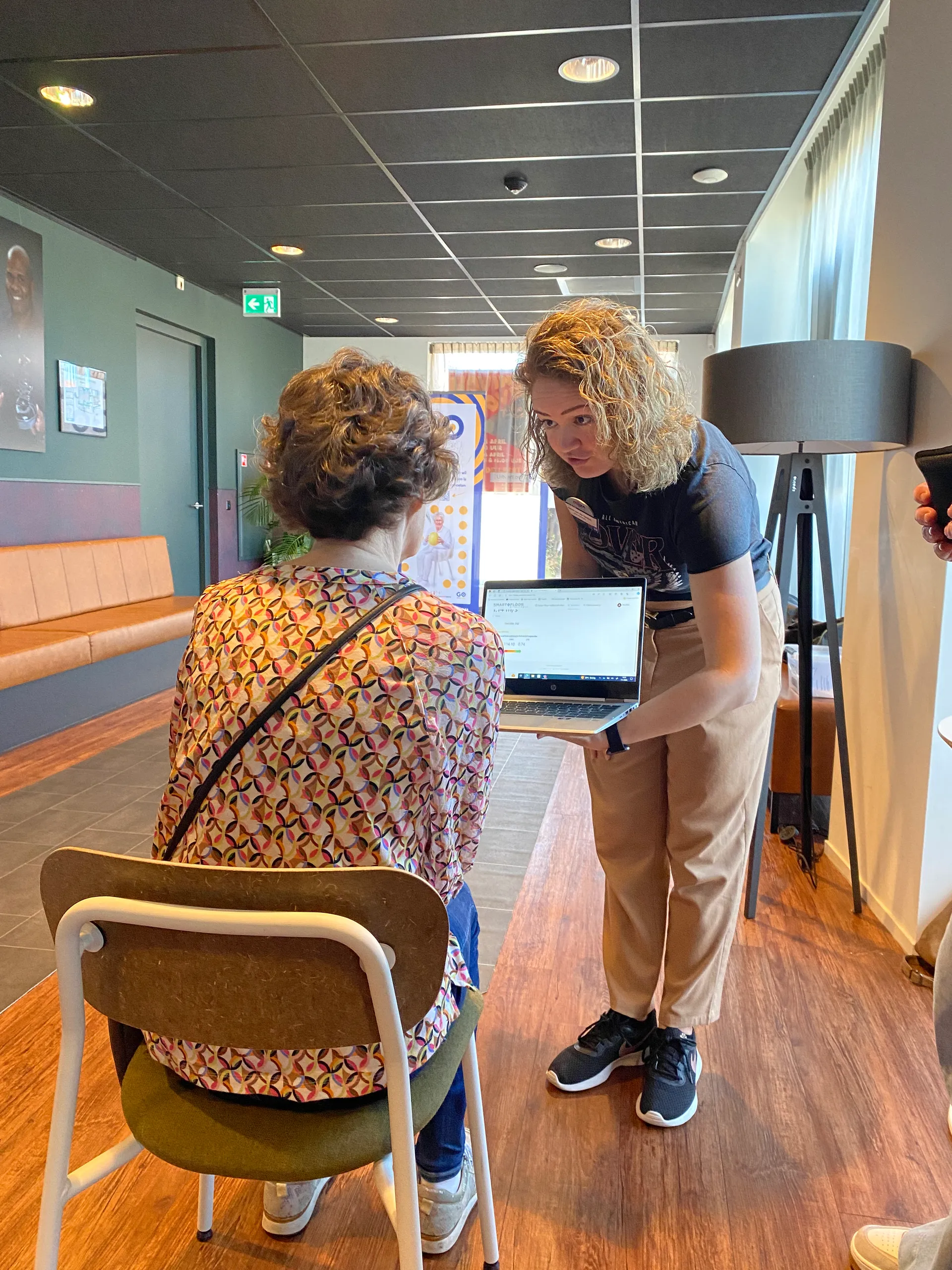 go in balans dag looptest met smartfloor