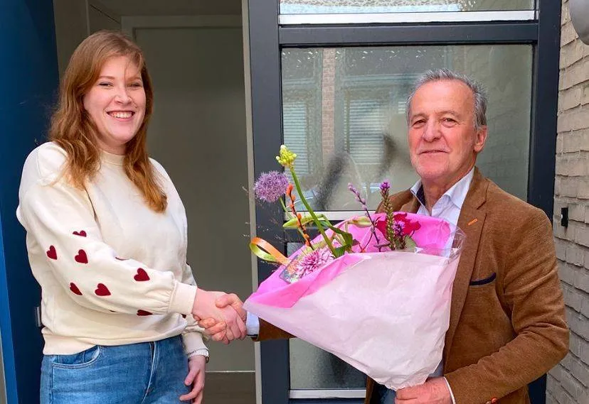 huldiging winnaar klantenquete