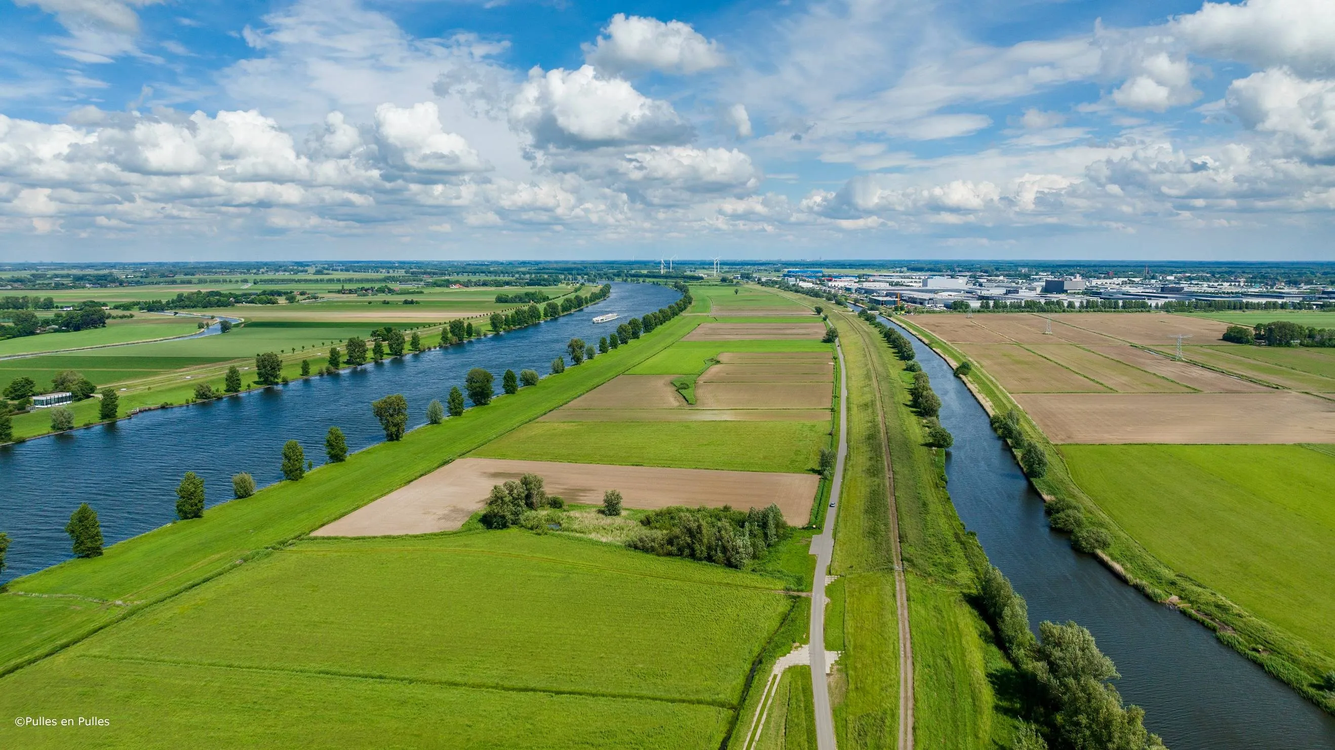 maatregelgebied capelsche uiterwaard stroomopwaarts gezien rijkswaterstaat pulles en pulles lr