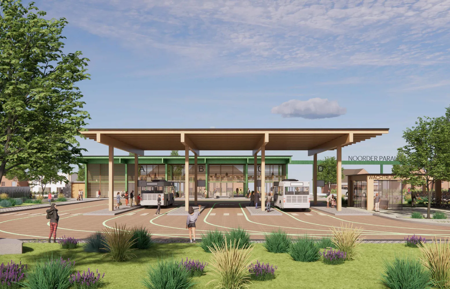 Impressie Noorder Parallelweg