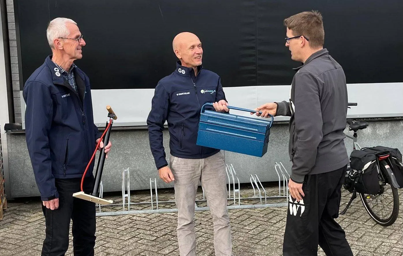 Overhandiging gereedschap