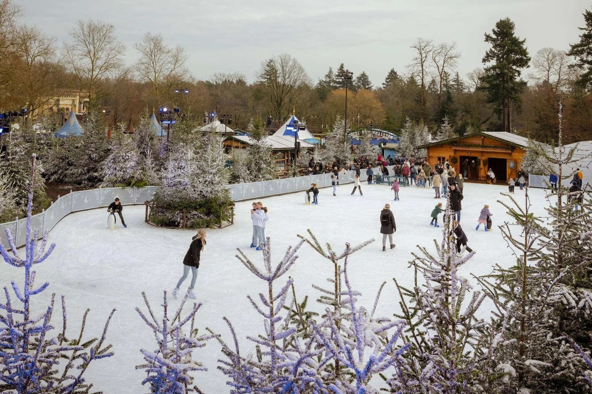 Winter Efteling - Warme Winter Weide Schaatsbaan