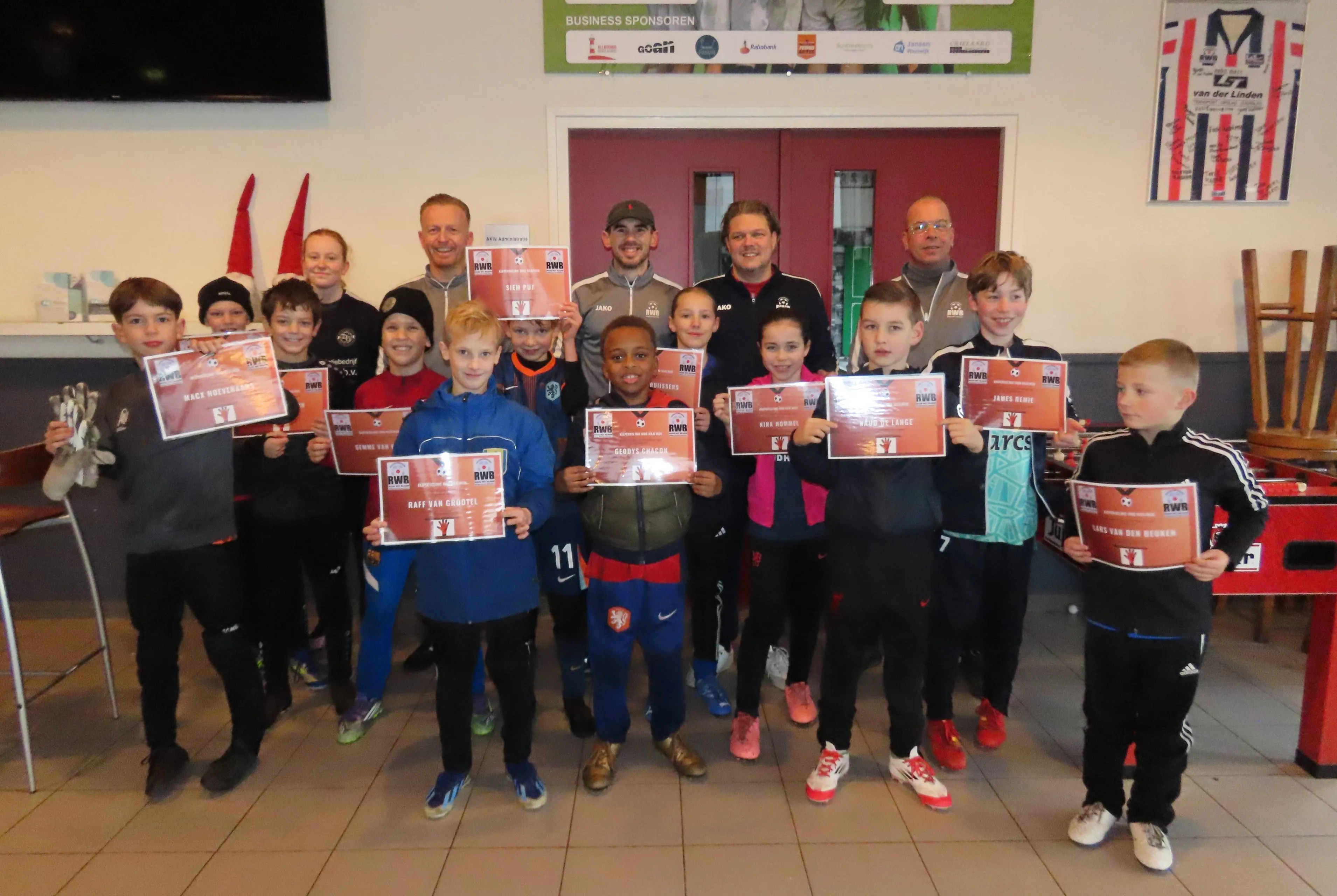 Keepersclinic bij RWB