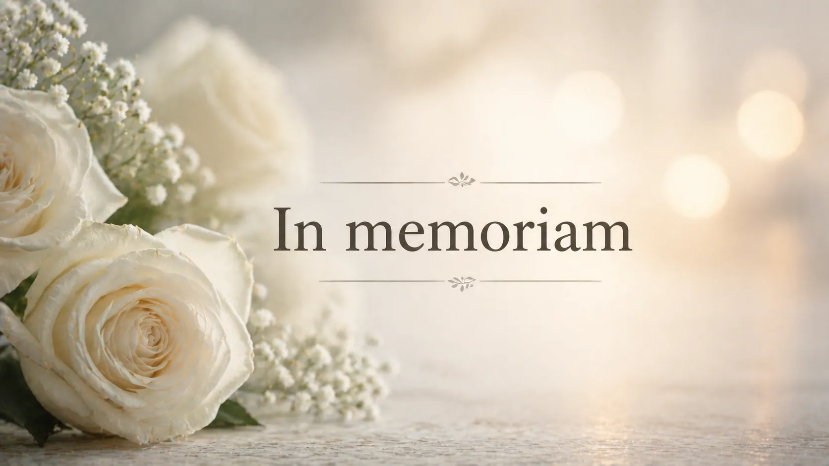 In memoriam