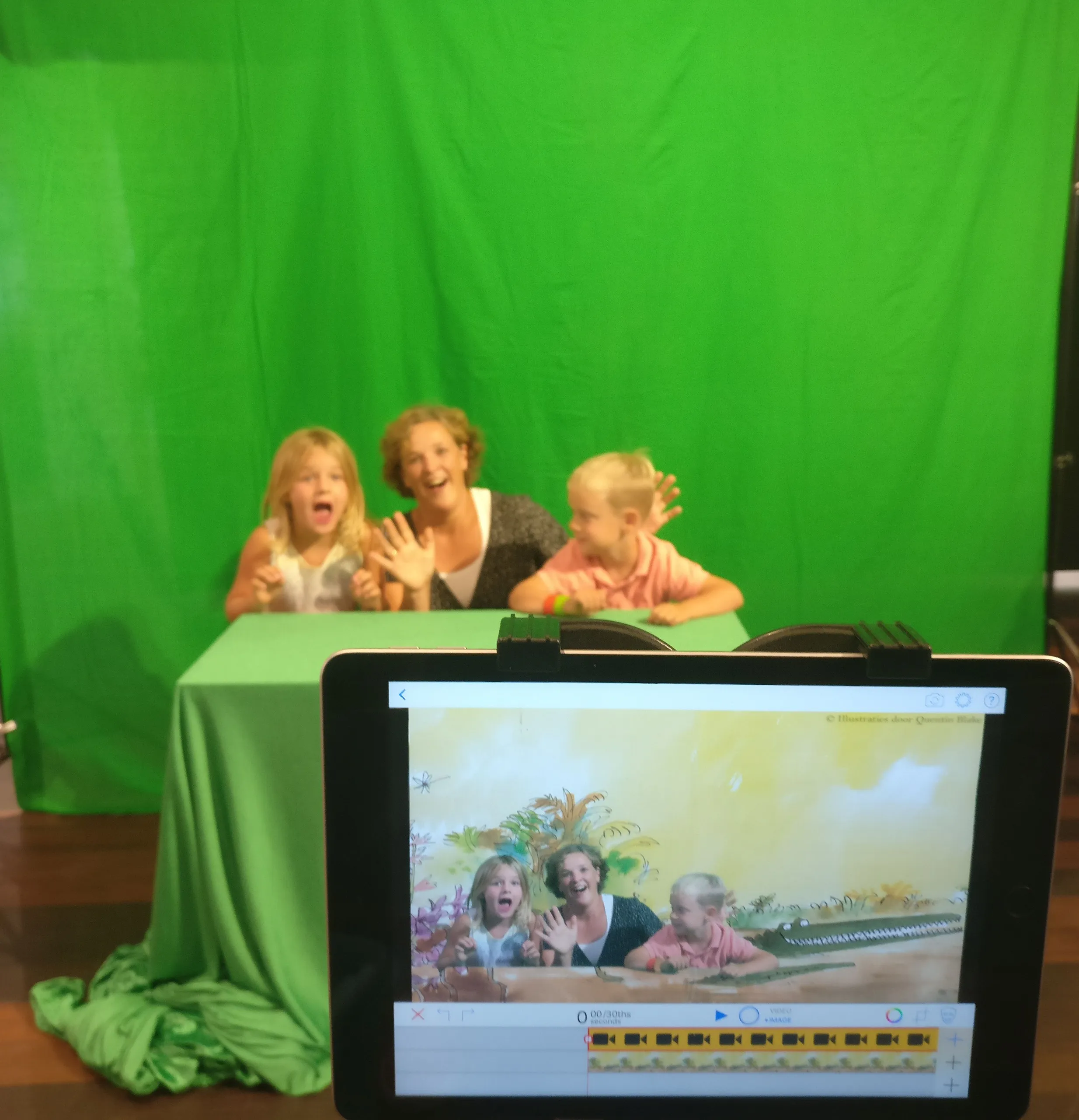 green screen