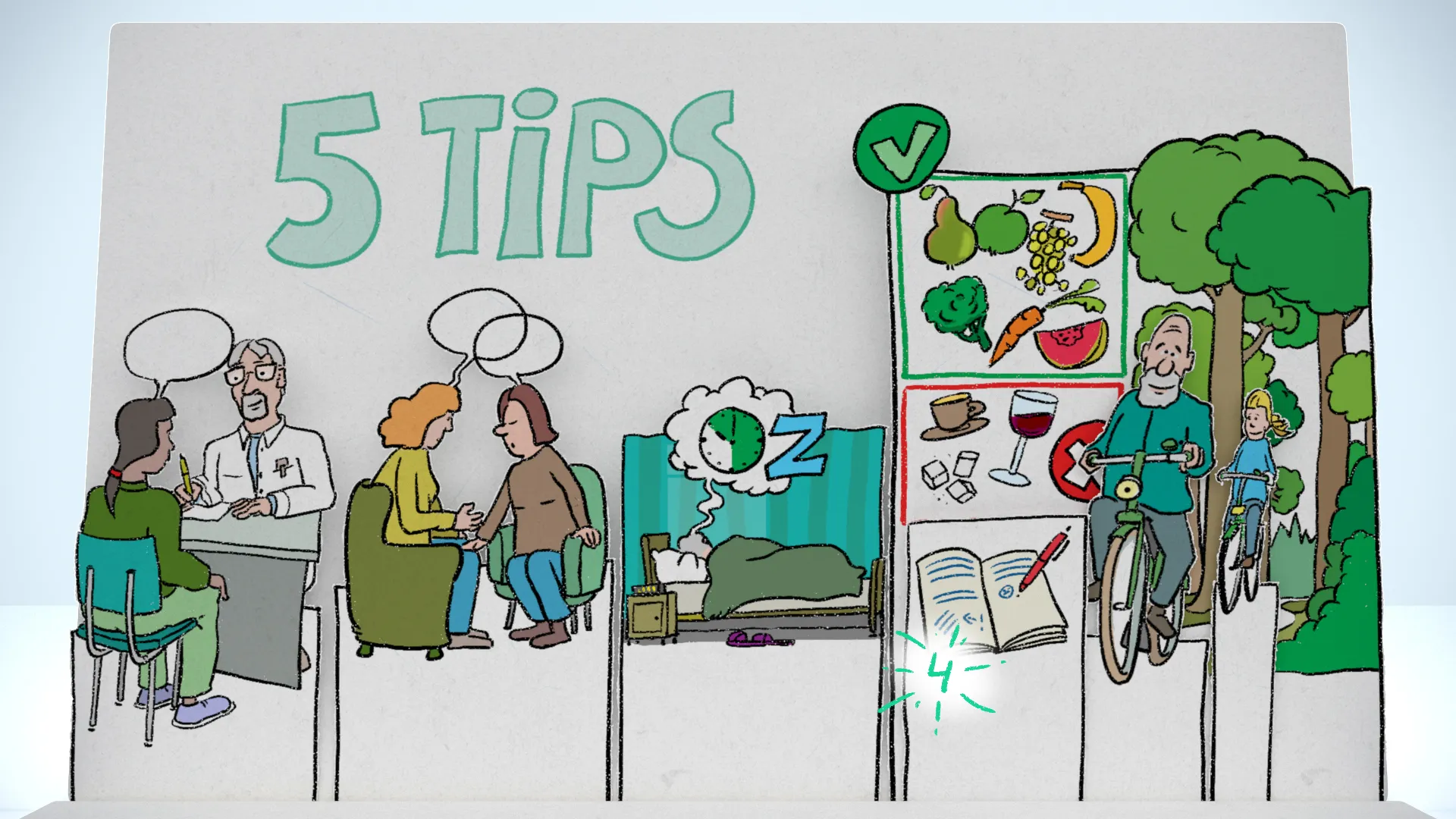 omgaan met spanning bij ziekte