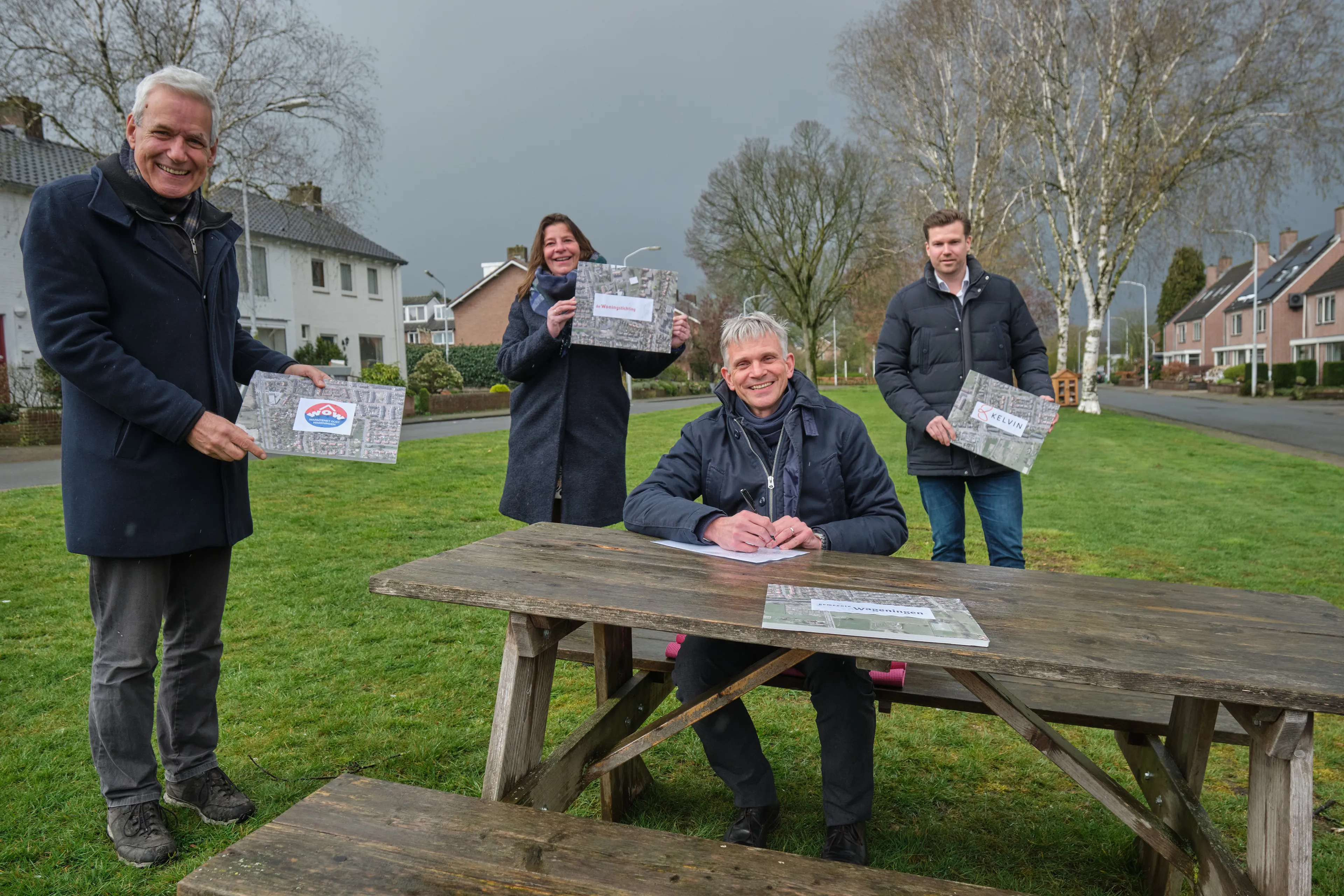 ondertekening benedenbuurt