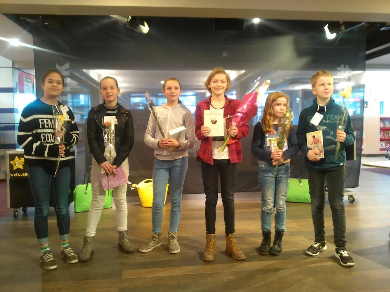 winnaar voorleeswedstrijd