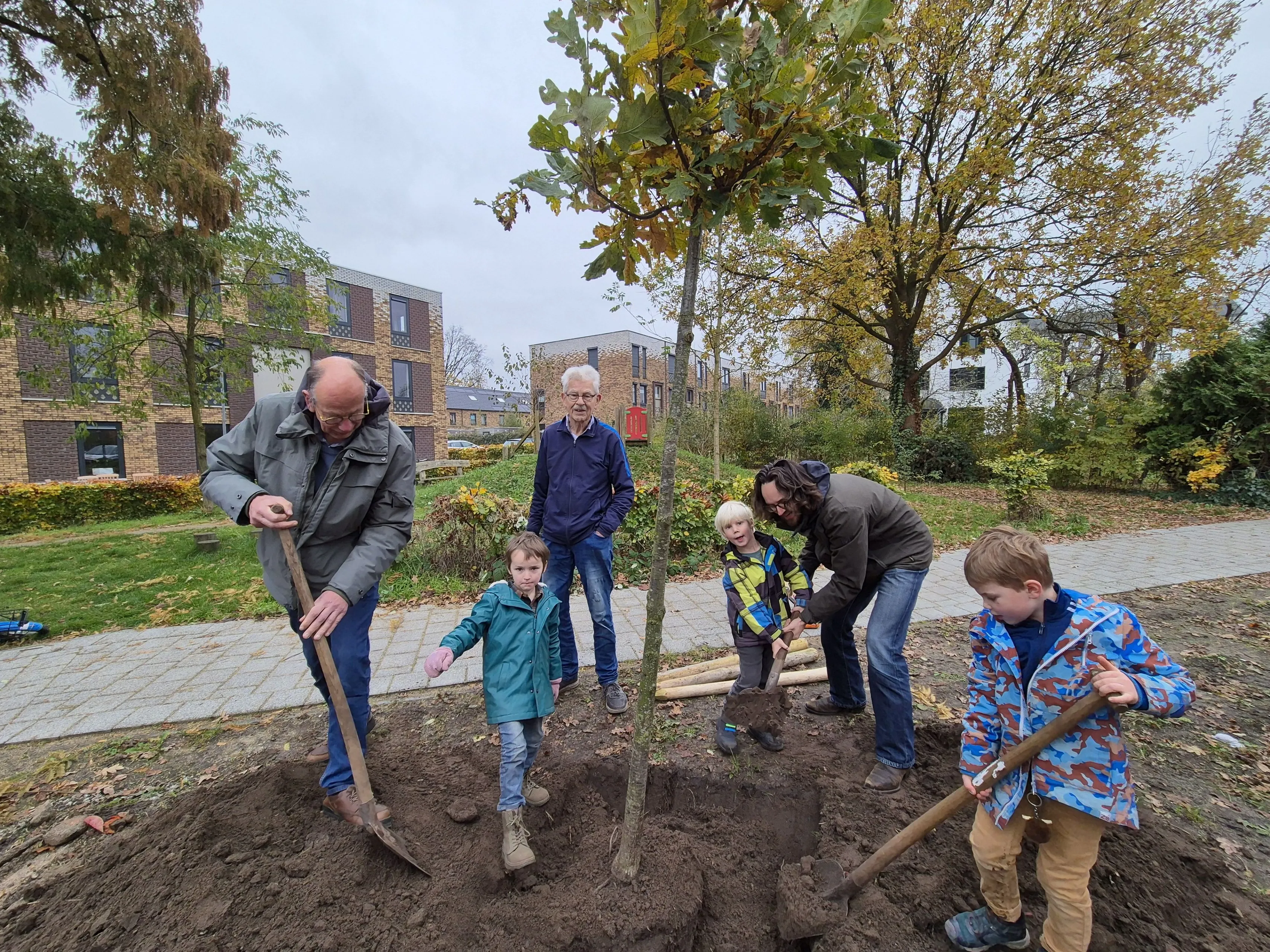 bomenplant churchillweg 1