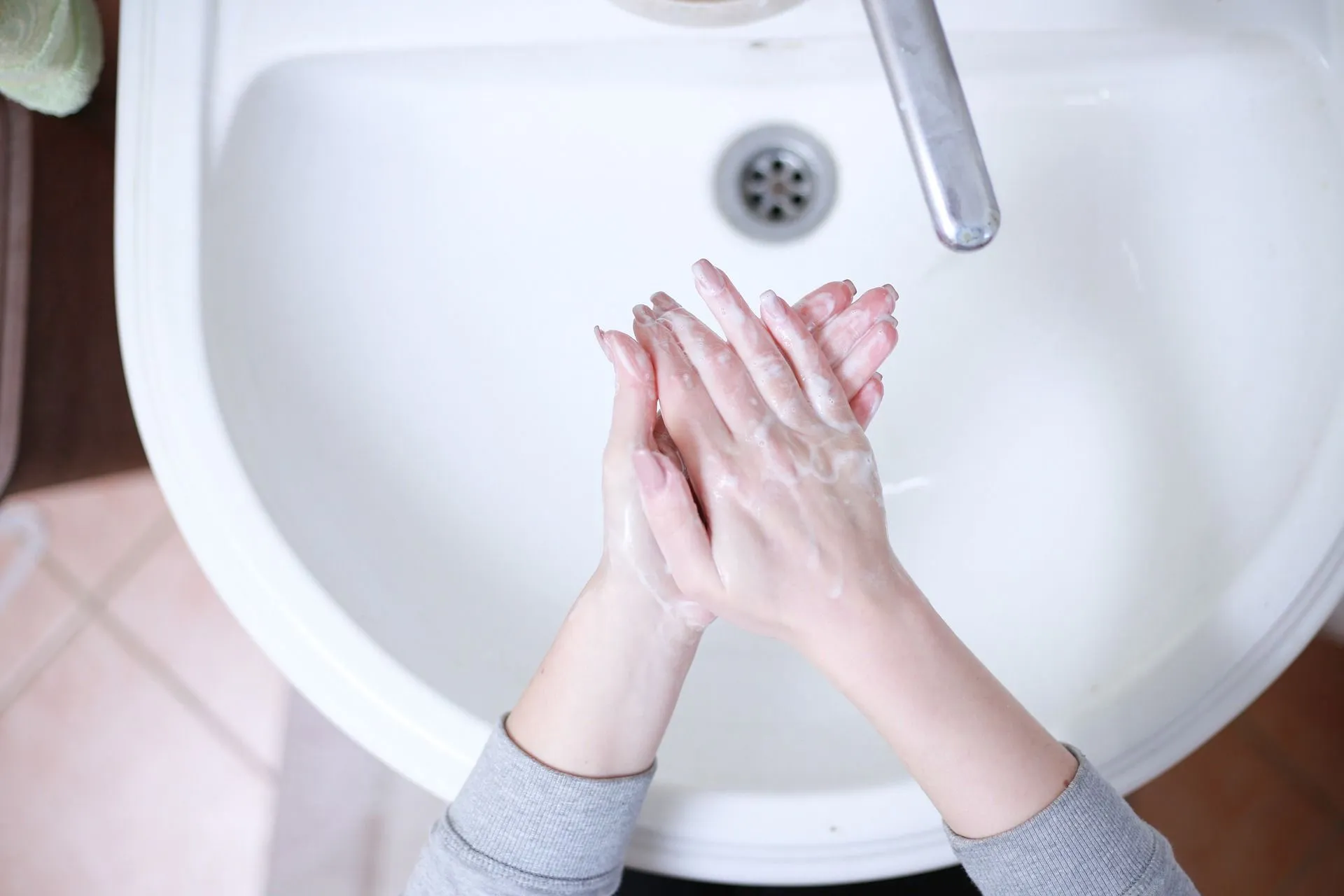 zeep handen wassen pixabay