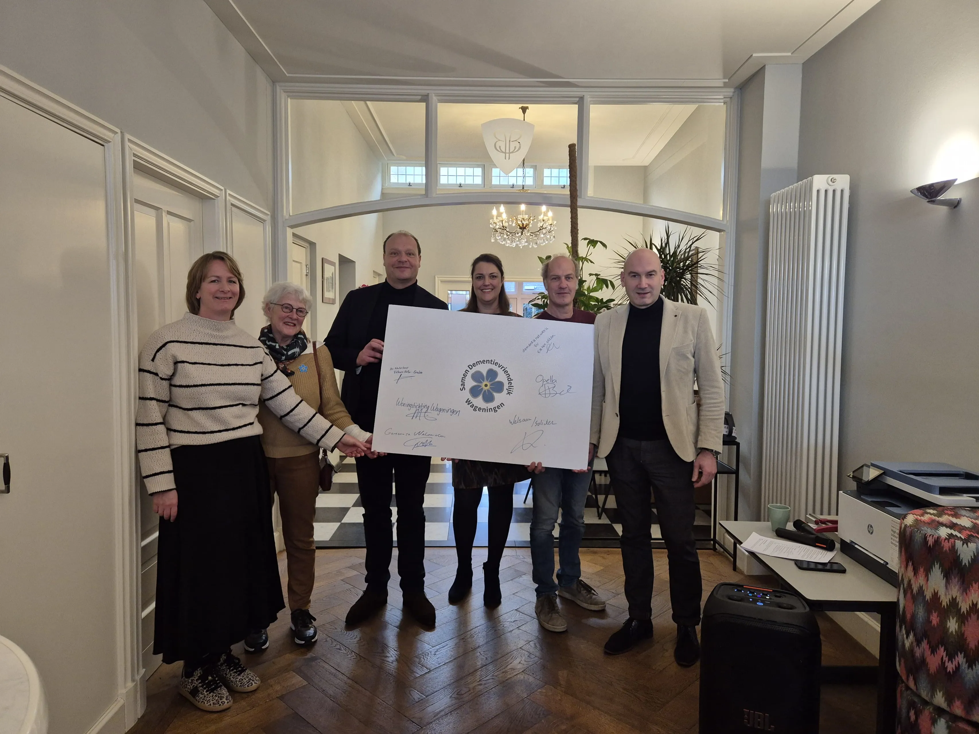 samen dementievriendelijk wageningen fotomoment