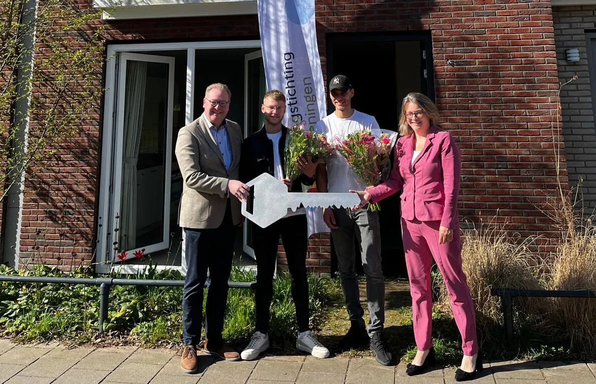 persfoto friendswoning wageningen gemeente wageningen