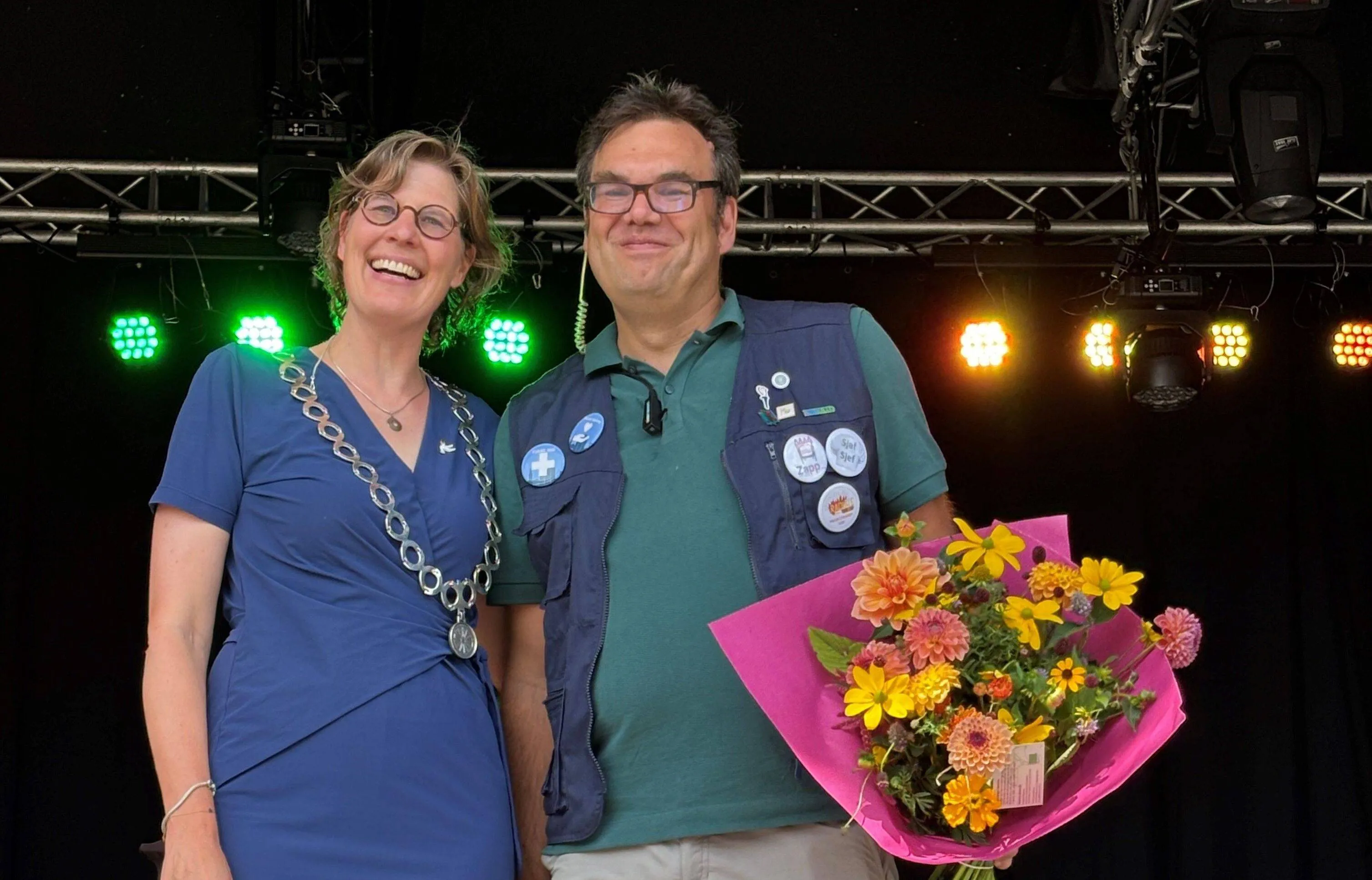 Uitreiking Wagenings erezelver gemeente Wageningen