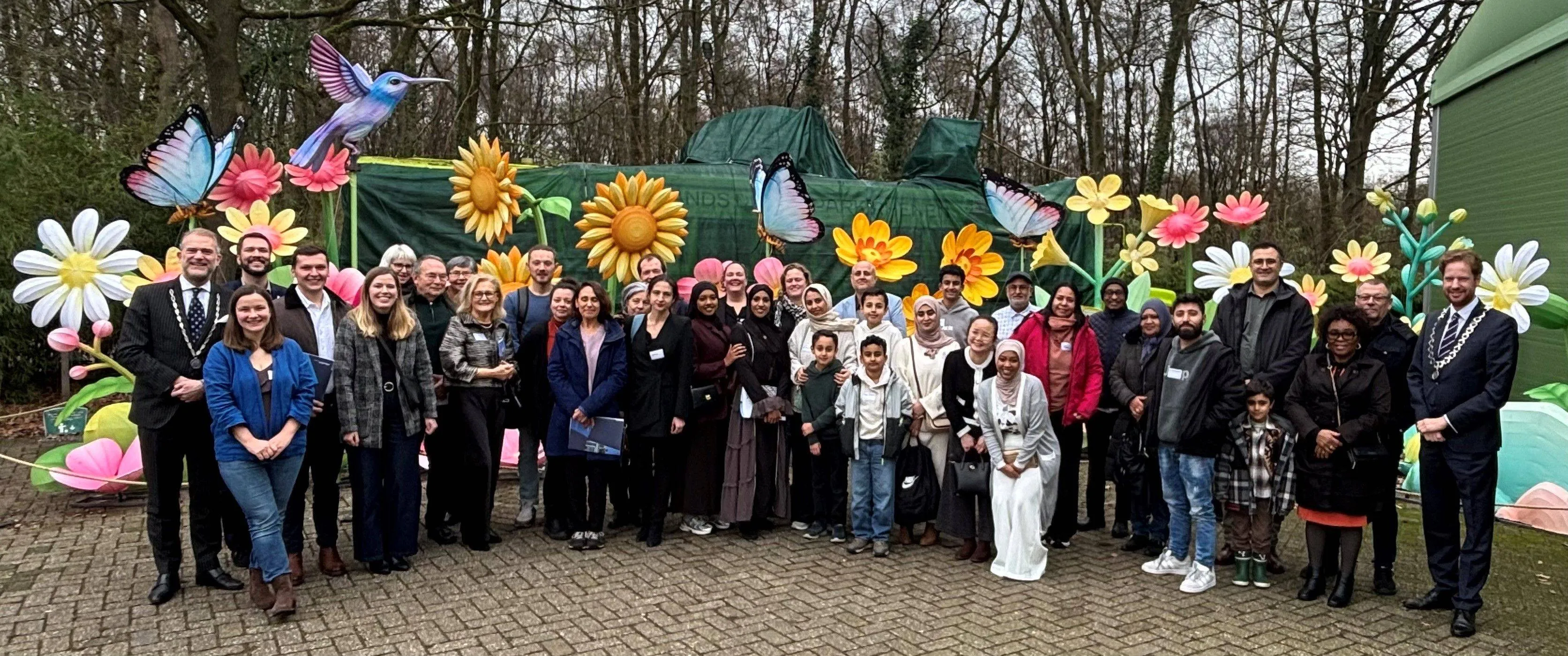 groepsfoto Landelijke Naturalisatiedag gemeente Rhenen en Wageningen