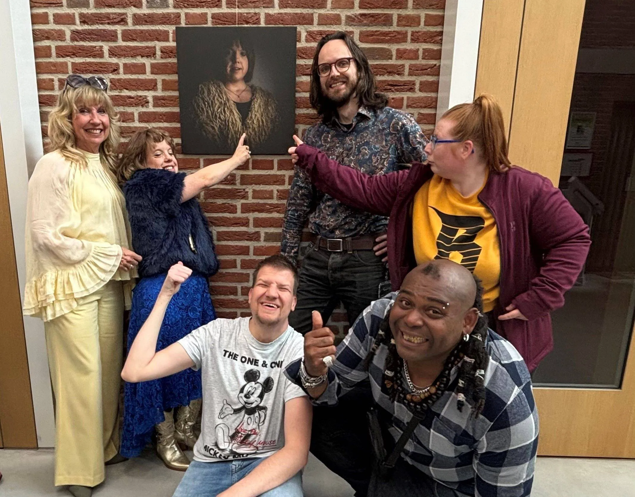 Opening fotoexpositie Syralene liggend