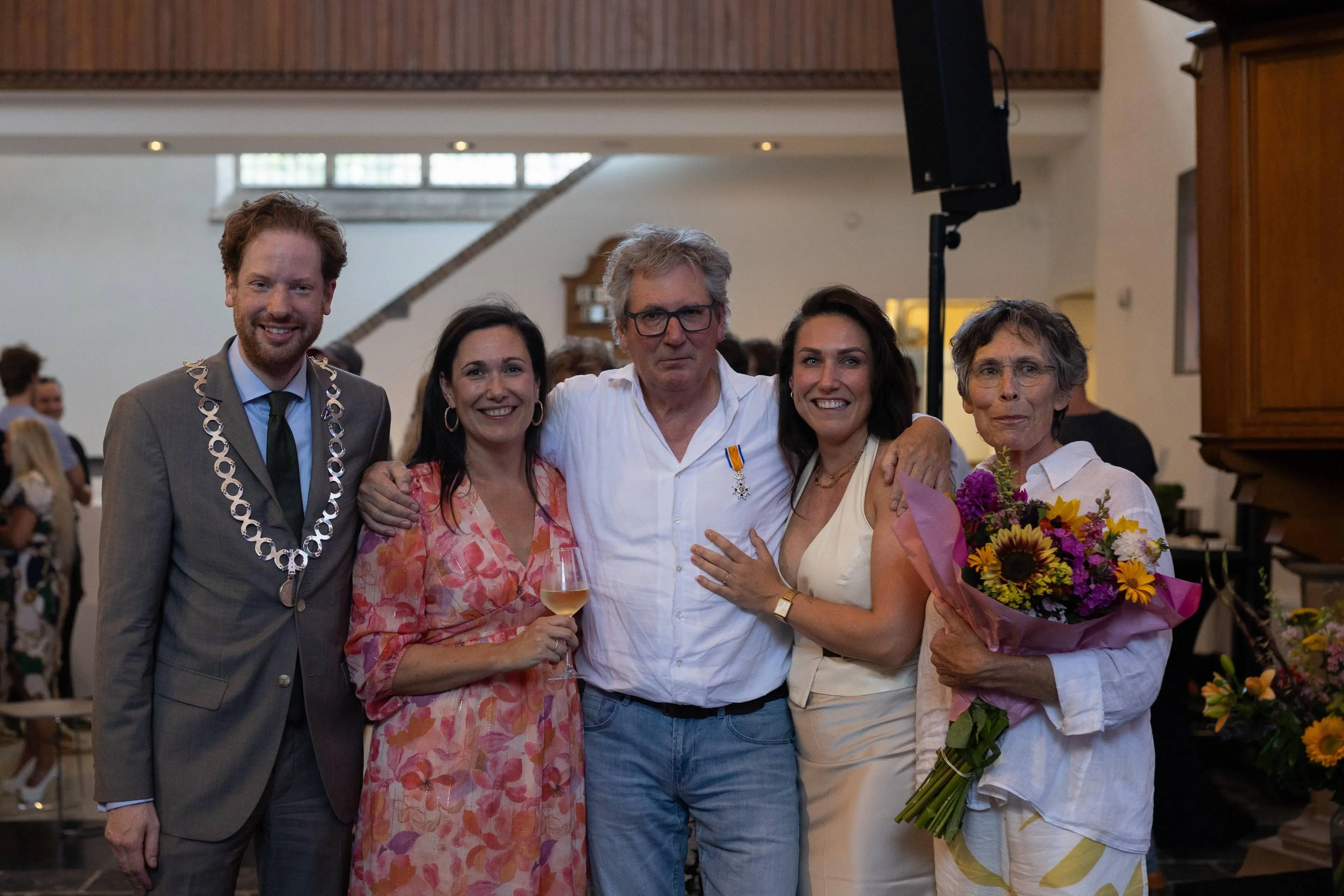 foto uitreiking H. Brandwacht
