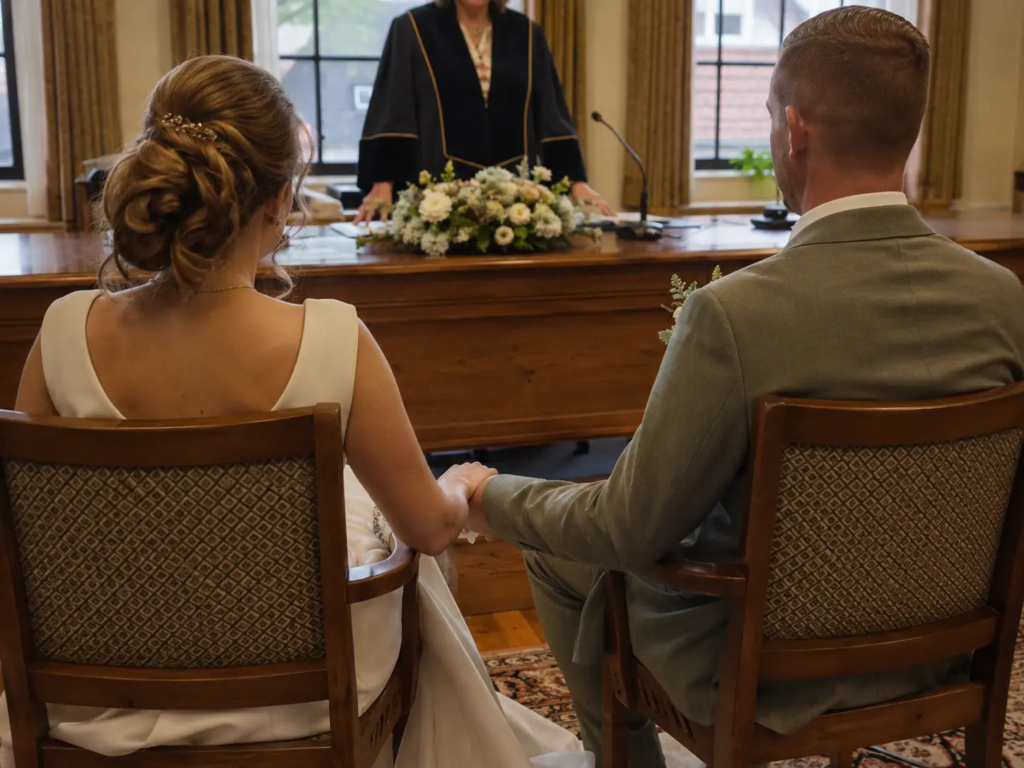 Trouwceremonie gemeentehuis