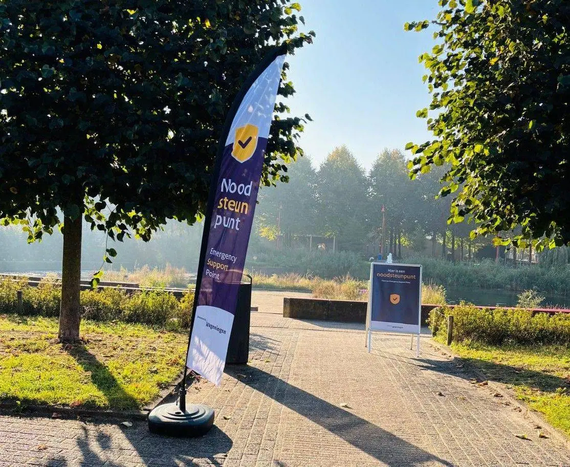 Oefening Noodsteunpunt Wageningen