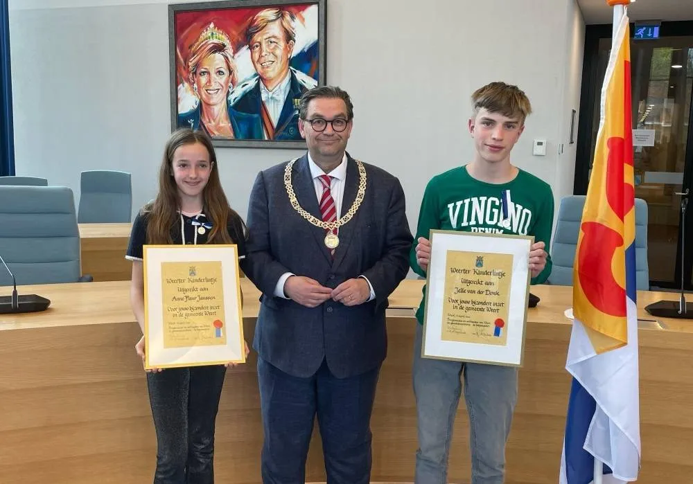 2025.034 Uitreiking kinderlintjes