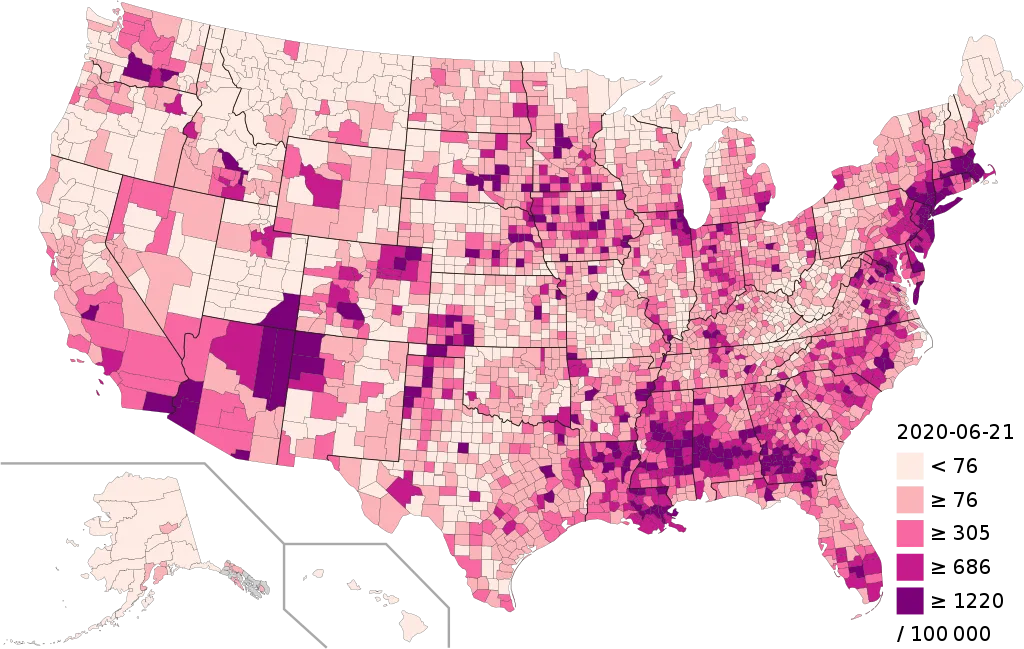 1024px covid 19 outbreak usa per capita cases map countiessvg