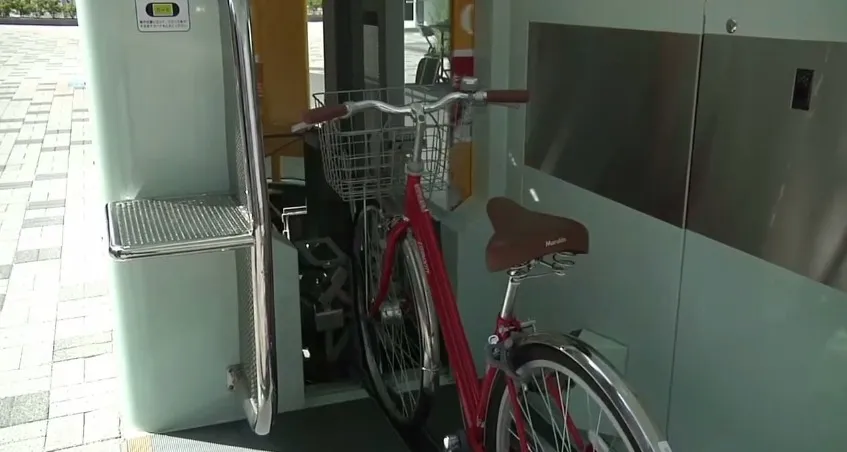 3underground bicycle parking systems in japan youtube