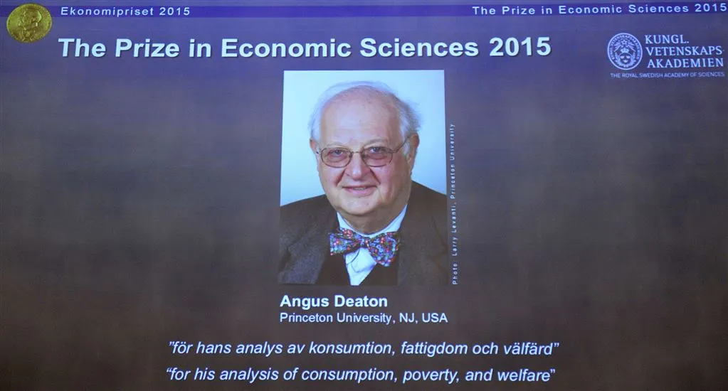 angus deaton krijgt nobelprijs voor economie1444649050