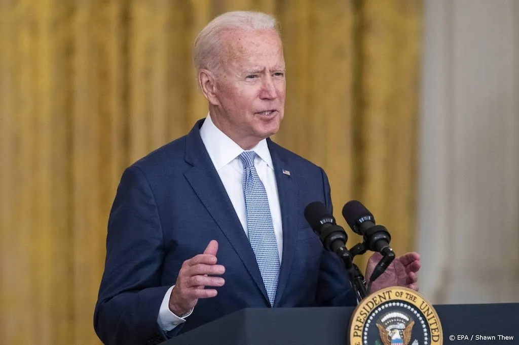 biden waarschuwt taliban en dreigt met sterke militaire reactie1628993550