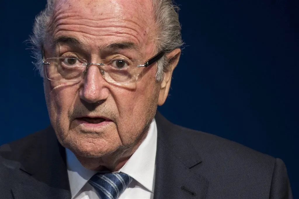 blatter verkiezing bij fifa pas begin 20161435427764