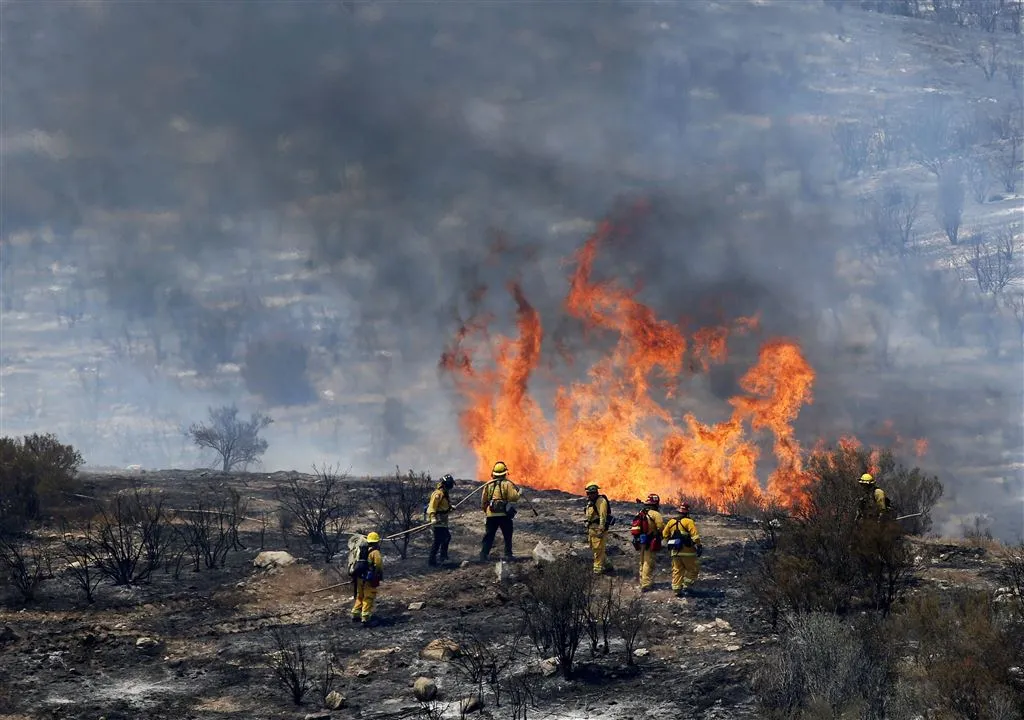 branden californie veroorzaakt door kampvuur1470183381